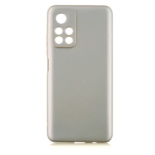 Xiaomi Poco M4 Pro 5G Kılıf Zore Premier Silikon Kılıf - Gold