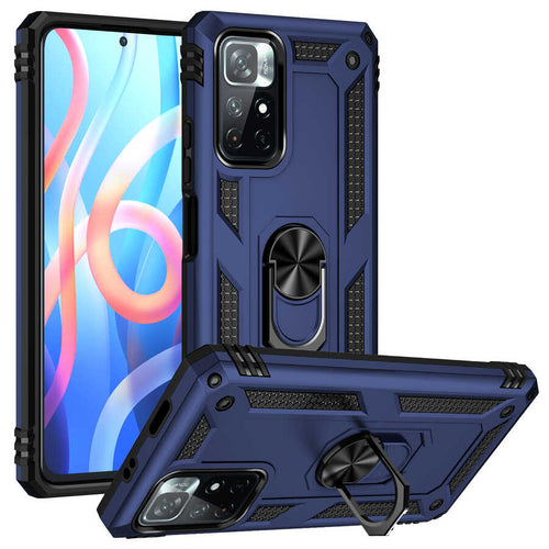 Xiaomi Poco M4 Pro 5G Kılıf Zore Vega Kılıf - Mavi