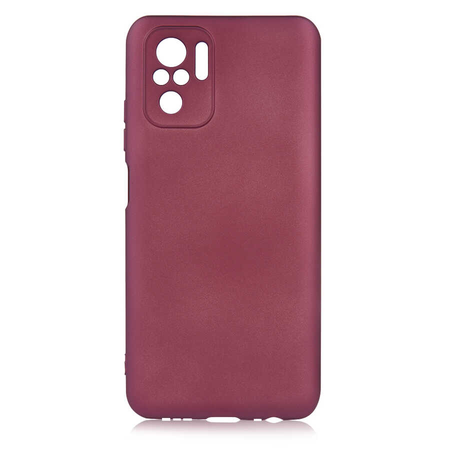 Xiaomi Poco M5S Kılıf Zore Premier Silikon Kılıf - Mürdüm