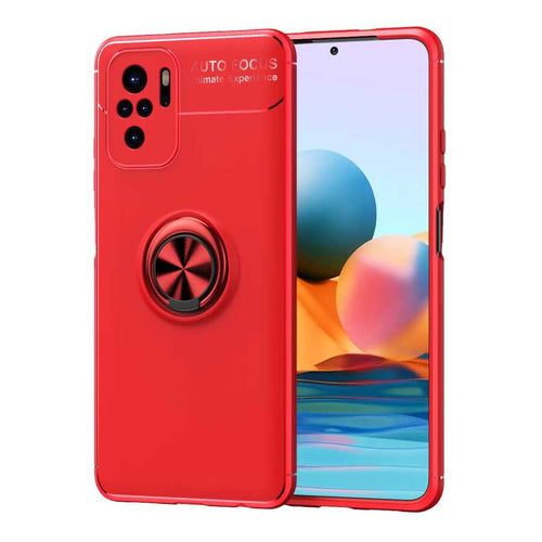 Xiaomi Poco M5S Kılıf Zore Ravel Silikon Kılıf - Kırmızı