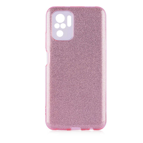 Xiaomi Poco M5S Kılıf Zore Shining Silikon - Rose Gold