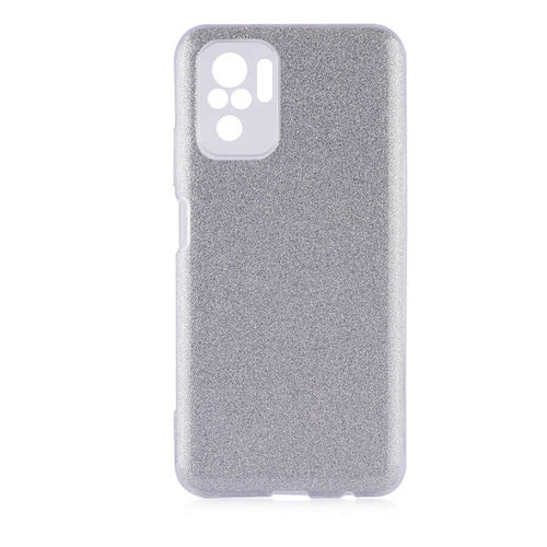Xiaomi Poco M5S Kılıf Zore Shining Silikon - Gri