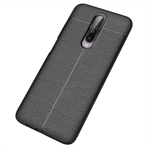 Xiaomi Poco X2 Kılıf Zore Niss Silikon Kılıf - Siyah