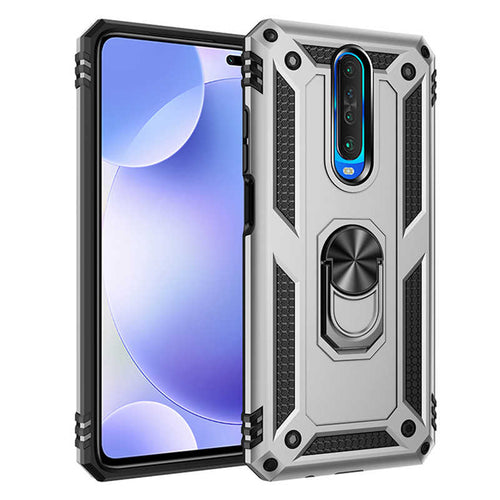 Xiaomi Poco X2 Kılıf Zore Vega Kılıf - Gri