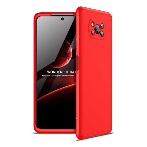 Xiaomi Poco X3 Kılıf Zore Ays Kılıf - Kırmızı