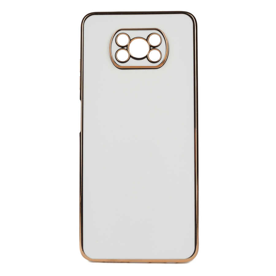 Xiaomi Poco X3 Kılıf Zore Bark Kılıf - Beyaz