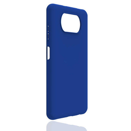 Xiaomi Poco X3 Kılıf Zore Biye Silikon - Mavi