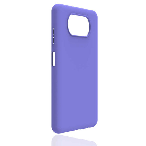 Xiaomi Poco X3 Kılıf Zore Biye Silikon - Mor