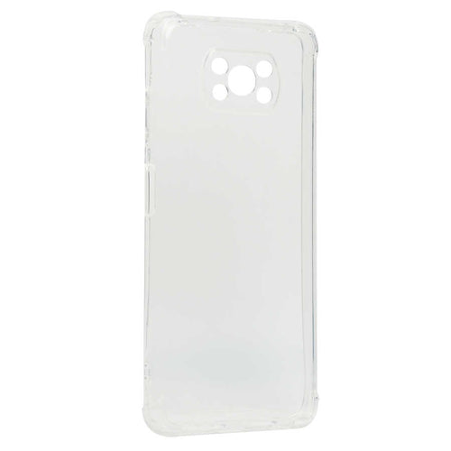 Xiaomi Poco X3 Kılıf Zore Kamera Korumalı Nitro Anti Shock Silikon - Renksiz