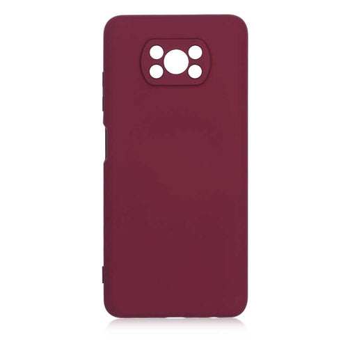 Xiaomi Poco X3 Kılıf Zore Mara Lansman Kılıf - Koyu Mor