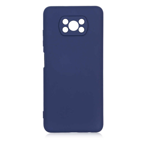 Xiaomi Poco X3 Kılıf Zore Mara Lansman Kılıf - Lacivert