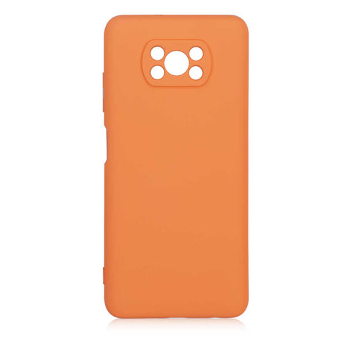 Xiaomi Poco X3 Kılıf Zore Mara Lansman Kılıf - Turuncu