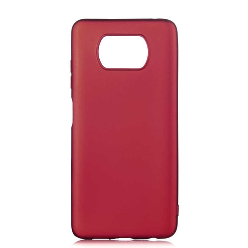 Xiaomi Poco X3 Kılıf Zore Premier Silikon Kılıf - Mürdüm