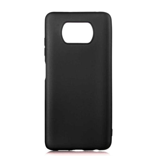 Xiaomi Poco X3 Kılıf Zore Premier Silikon Kılıf - Siyah