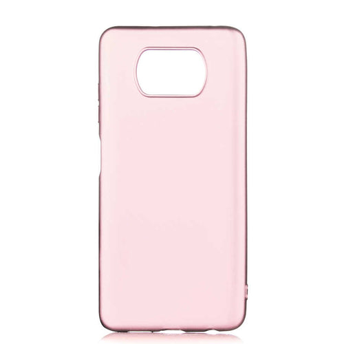 Xiaomi Poco X3 Kılıf Zore Premier Silikon Kılıf - Rose Gold