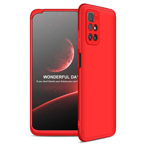 Xiaomi Redmi 10 Kılıf Zore Ays Kılıf - Kırmızı