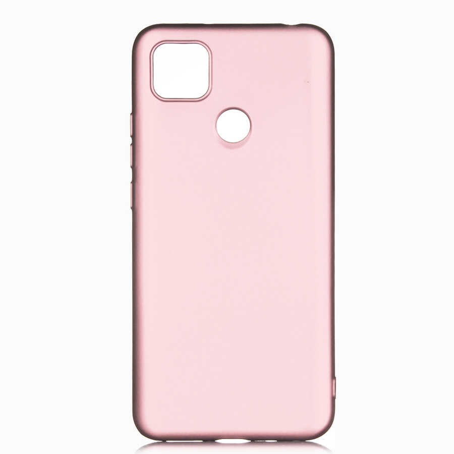 Xiaomi Redmi 10A Kılıf Zore Premier Silikon Kılıf - Rose Gold