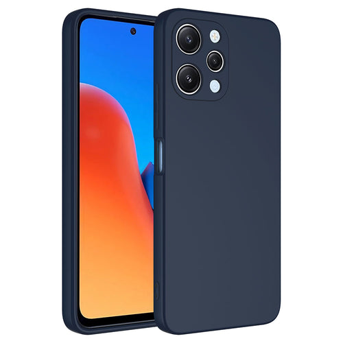 Xiaomi Redmi 12 Kılıf Zore Mara Lansman Kılıf - Lacivert