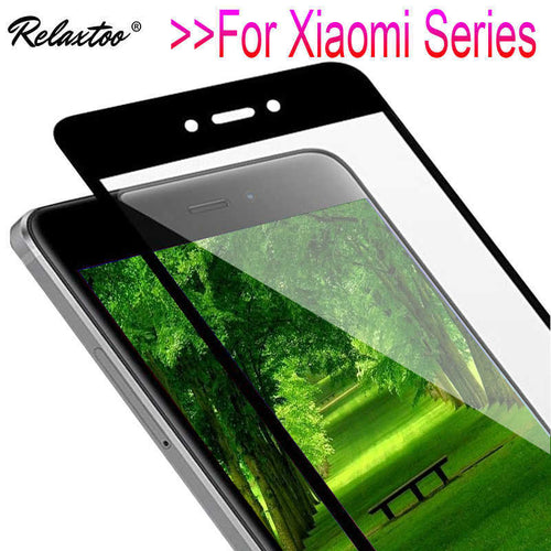 Xiaomi Redmi 4A Zore Kenarları Kırılmaya Dayanıklı Cam Ekran Koruyucu - Siyah