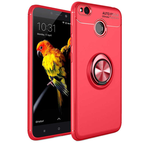 Xiaomi Redmi 4x Kılıf Zore Ravel Silikon Kılıf - Kırmızı