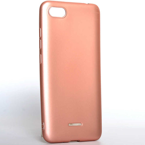 Xiaomi Redmi 6A Kılıf Zore Premier Silikon Kılıf - Rose Gold