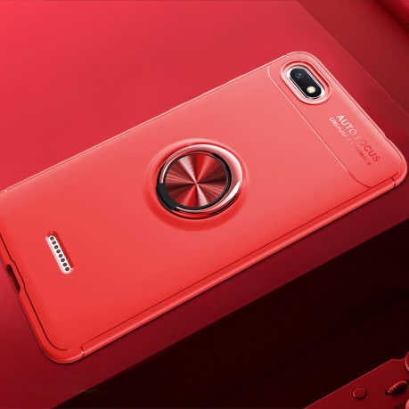 Xiaomi Redmi 6A Kılıf Zore Ravel Silikon Kılıf - Kırmızı