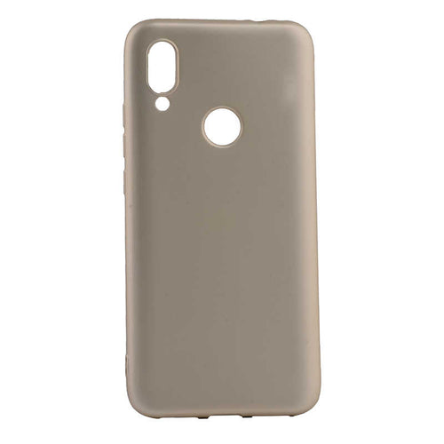Xiaomi Redmi 7 Kılıf Zore Premier Silikon Kılıf - Gold
