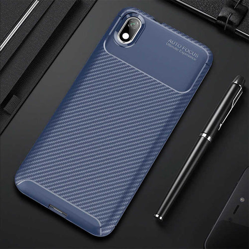 Xiaomi Redmi 7A Kılıf Zore Negro Silikon Kılıf - Lacivert