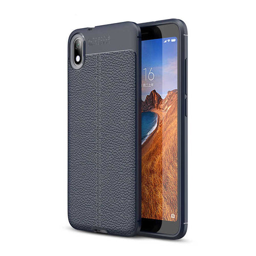 Xiaomi Redmi 7A Kılıf Zore Niss Silikon Kılıf - Lacivert
