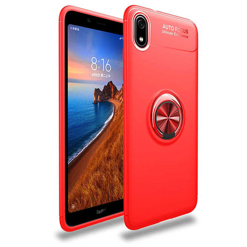 Xiaomi Redmi 7A Kılıf Zore Ravel Silikon Kılıf - Kırmızı