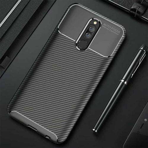 Xiaomi Redmi 8 Kılıf Zore Negro Silikon Kılıf - Siyah