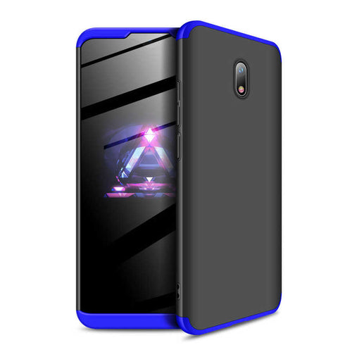 Xiaomi Redmi 8A Kılıf Zore Ays Kılıf - Siyah-Mavi