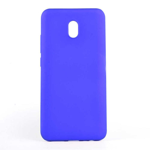 Xiaomi Redmi 8A Kılıf Zore Premier Silikon Kılıf - Saks Mavi