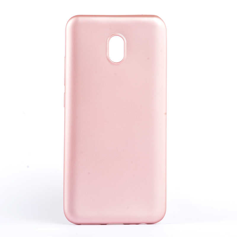 Xiaomi Redmi 8A Kılıf Zore Premier Silikon Kılıf - Rose Gold
