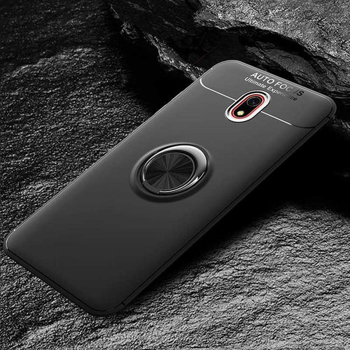 Xiaomi Redmi 8A Kılıf Zore Ravel Silikon Kılıf - Siyah