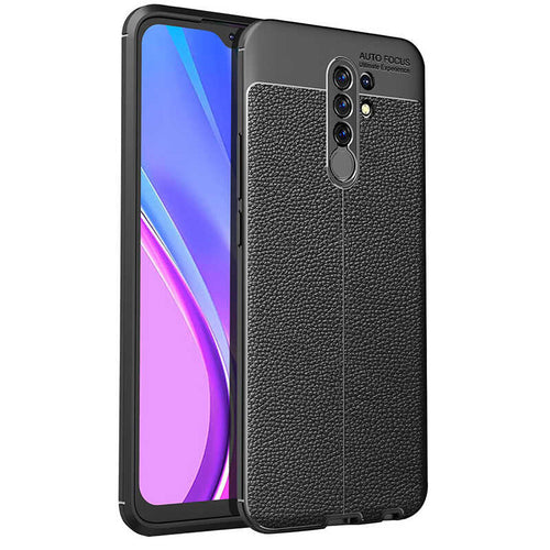 Xiaomi Redmi 9 Kılıf Zore Niss Silikon Kılıf - Siyah