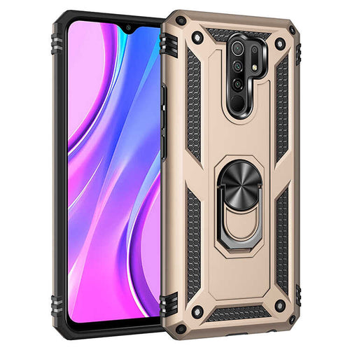 Xiaomi Redmi 9 Kılıf Zore Vega Kılıf - Gold