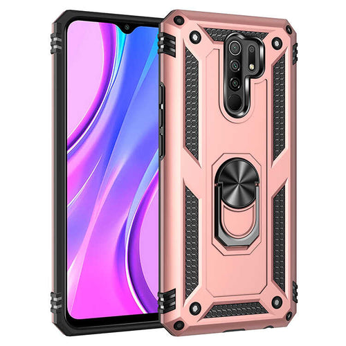 Xiaomi Redmi 9 Kılıf Zore Vega Kılıf - Rose Gold