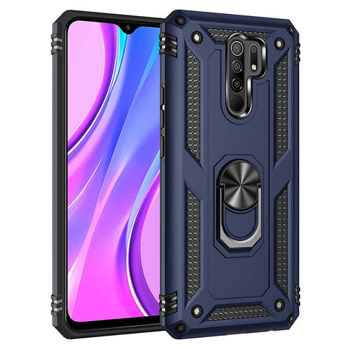 Xiaomi Redmi 9 Kılıf Zore Vega Kılıf - Mavi