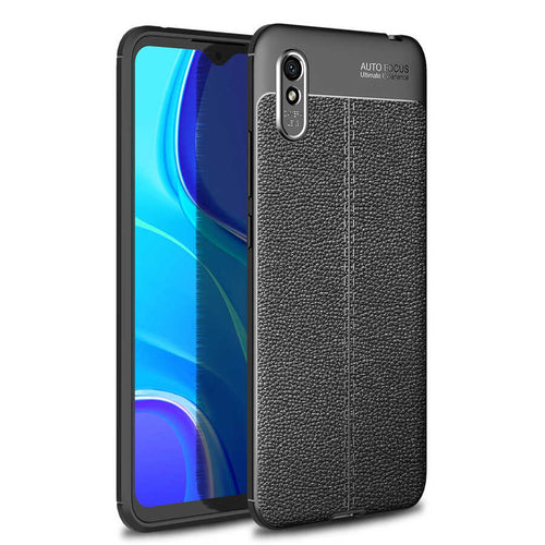 Xiaomi Redmi 9A Kılıf Zore Niss Silikon Kılıf - Siyah