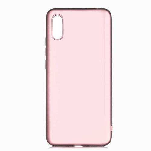 Xiaomi Redmi 9A Kılıf Zore Premier Silikon Kılıf - Rose Gold