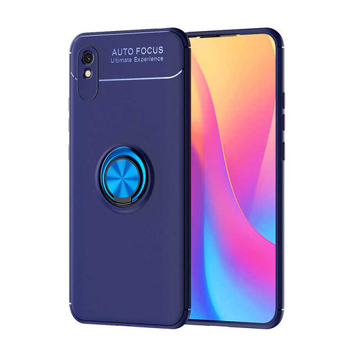 Xiaomi Redmi 9A Kılıf Zore Ravel Silikon Kılıf - Mavi