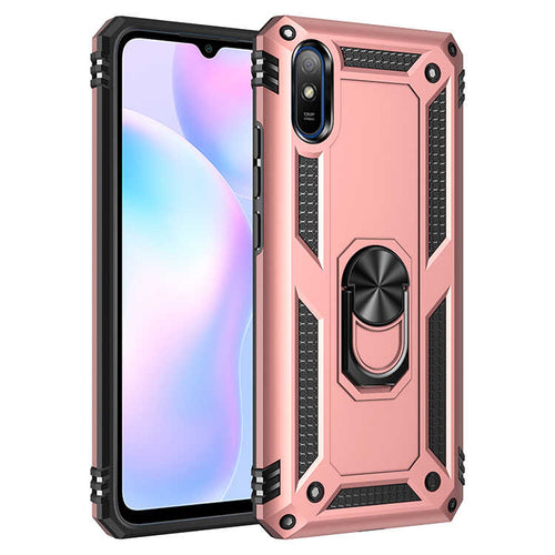 Xiaomi Redmi 9A Kılıf Zore Vega Kılıf - Rose Gold