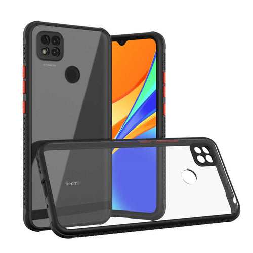 Xiaomi Redmi 9C Kılıf ​​Zore Kaff Kılıf - Siyah