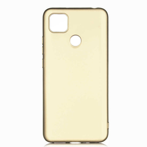 Xiaomi Redmi 9C Kılıf Zore Premier Silikon Kılıf - Gold