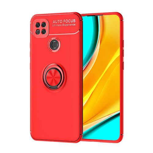 Xiaomi Redmi 9C Kılıf Zore Ravel Silikon Kılıf - Kırmızı