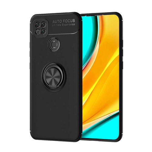 Xiaomi Redmi 9C Kılıf Zore Ravel Silikon Kılıf - Siyah