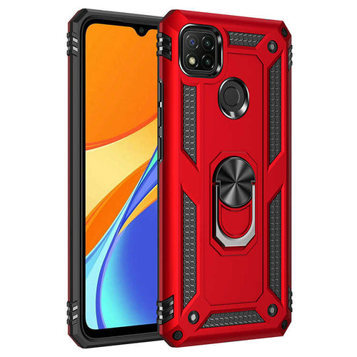 Xiaomi Redmi 9C Kılıf Zore Vega Kılıf - Kırmızı