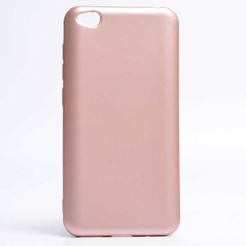Xiaomi Redmi Go Kılıf Zore Premier Silikon Kılıf - Rose Gold