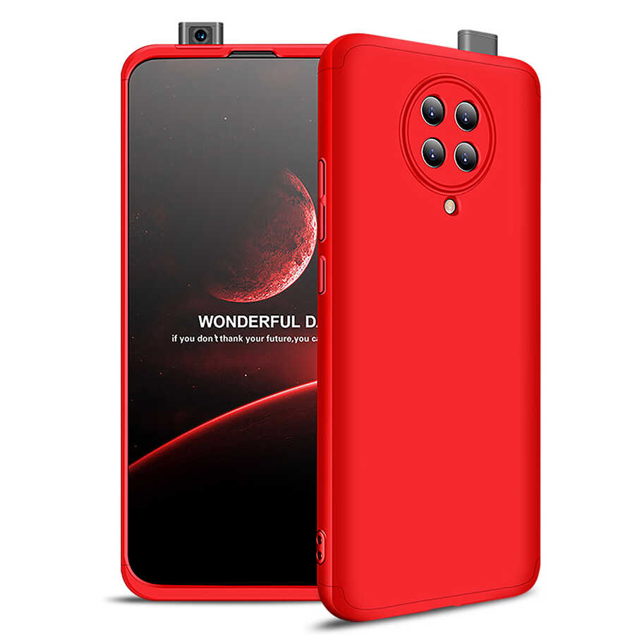 Xiaomi Redmi K30 Pro Kılıf Zore Ays Kılıf - Kırmızı